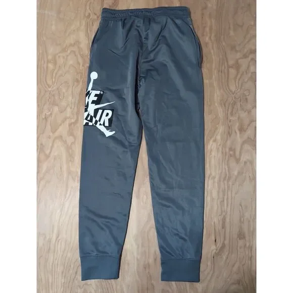 NEW Nike Jordan Jumpman Classic Logo Smoke Grey Sweatpants Boys‎ Size M 24X25" - Picture 7 of 7